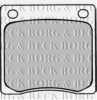 BORG & BECK BBP1296 Brake Pad Set, disc brake